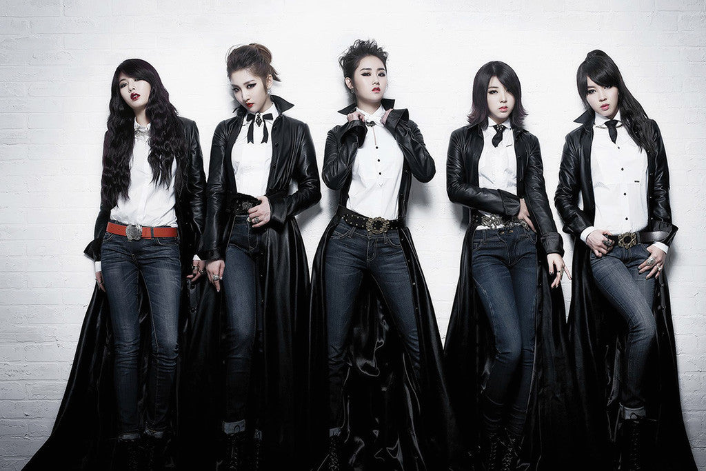 4minute Volume Up Korean Girls Poster