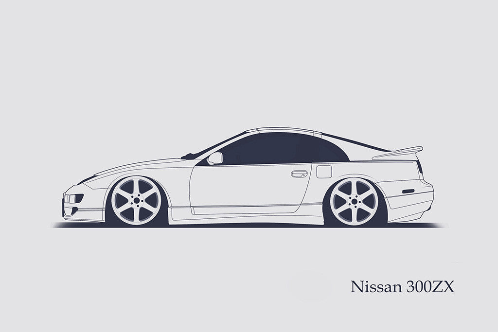 Nissan 300ZX Poster