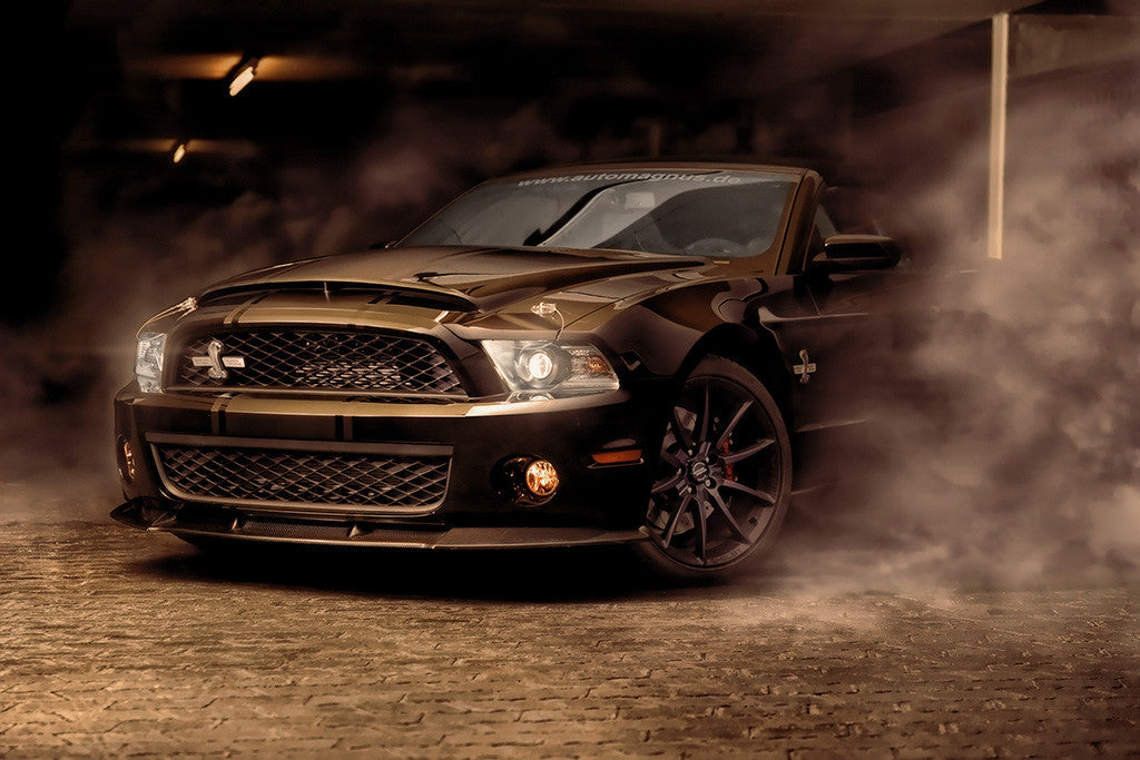 Ford Mustang GT500 Poster