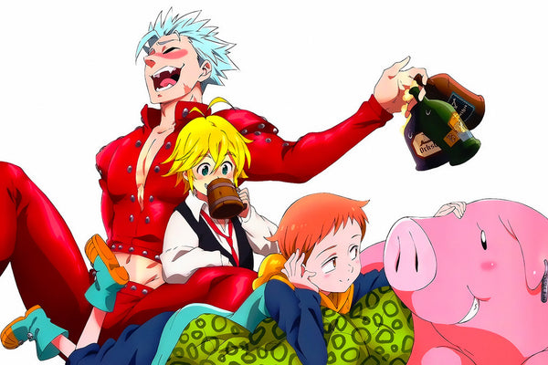 Nanatsu No Taizai Ban King Poster – My Hot Posters