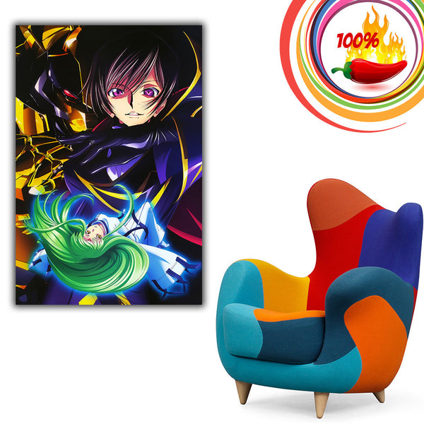 Lelouch Lamperouge Matte Finish Poster Paper Print - Animation