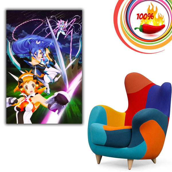 Senki Zesshou Symphogear Anime Poster – My Hot Posters