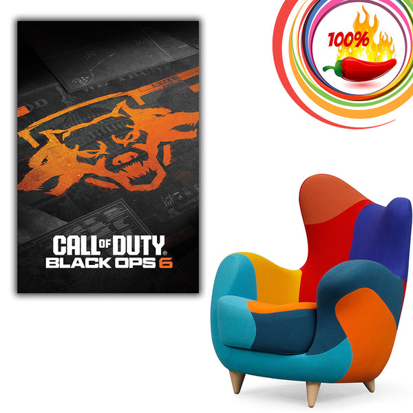 Call of Duty Black Ops 6 Game Logo Poster – My Hot Posters