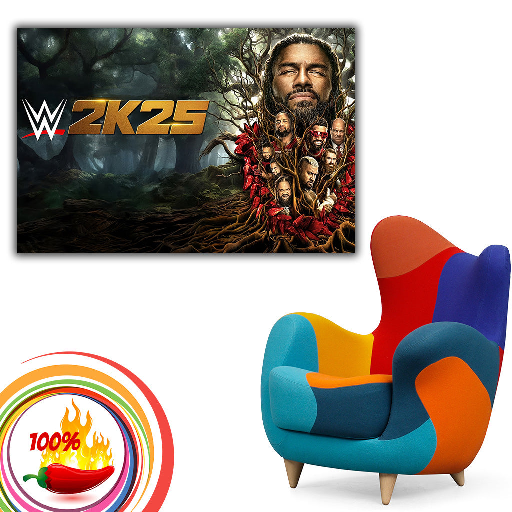 WWE 2K25 Poster – My Hot Posters