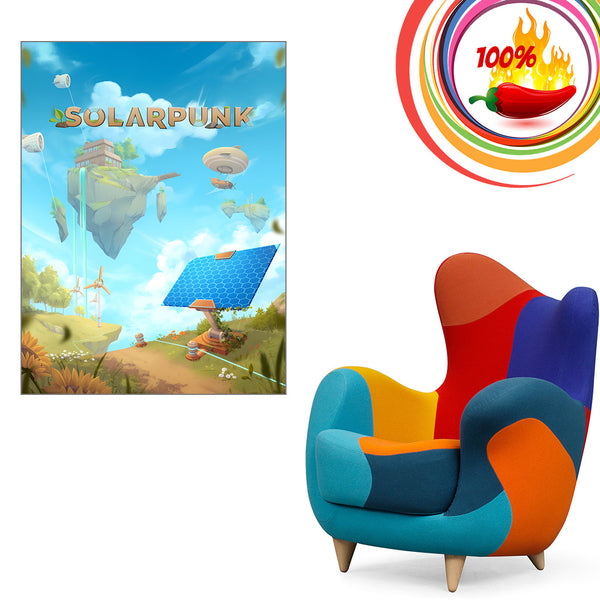 Solarpunk Chair Solarpunk Poster – My Hot Posters
