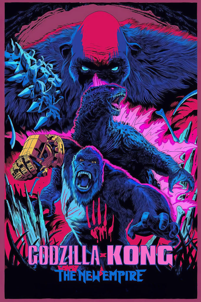 Godzilla x Kong - The New Empire Poster
