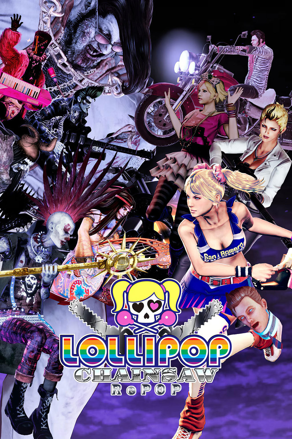 ロリポップチェンソー　店頭販促用ポスター Lollipop Chainsaw RePOP 2024 Poster – My Hot Posters