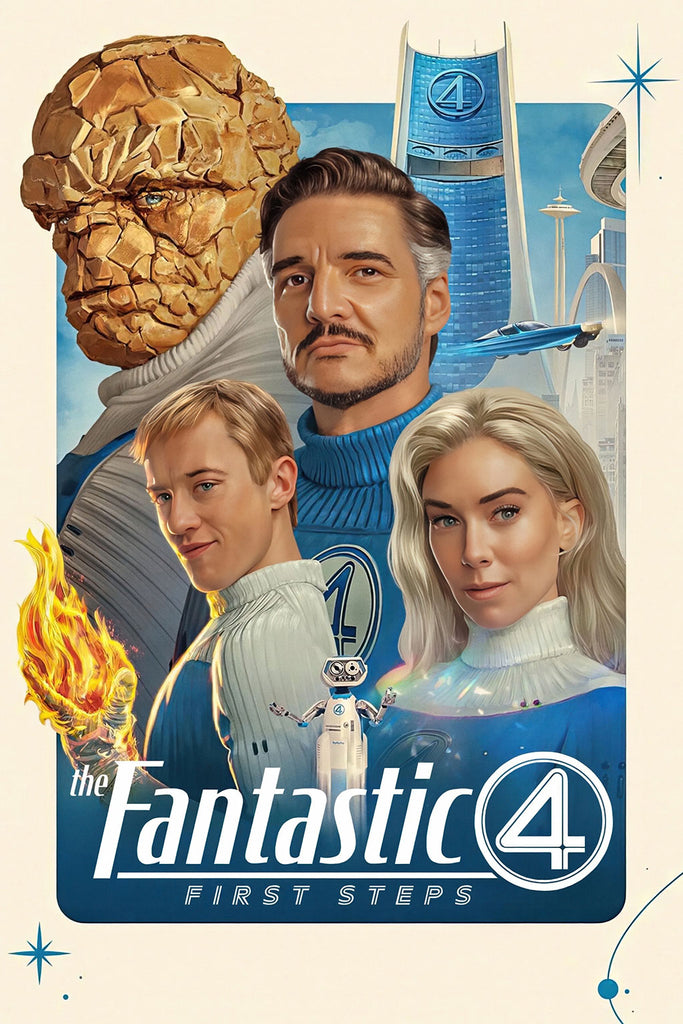 The Fantastic Four - First Steps 2025 Movie Poster