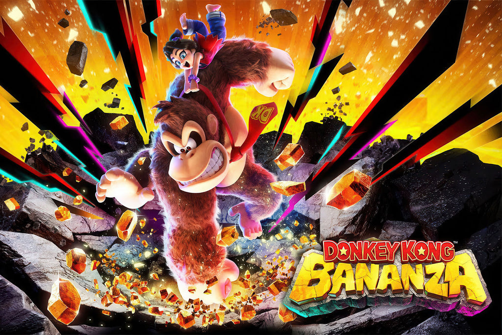 Donkey Kong Bananza Poster