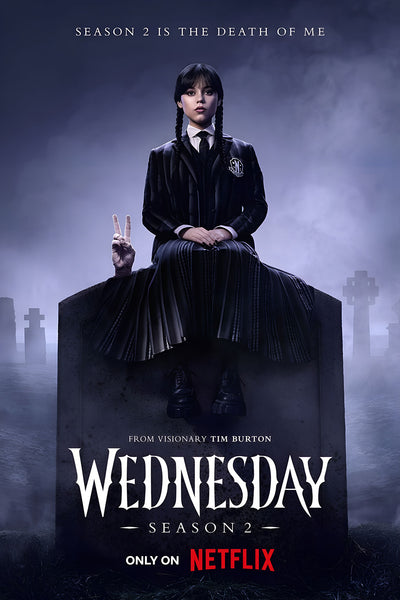 Wednesday Season 2 TV Show No.2 Poster – My Hot Posters