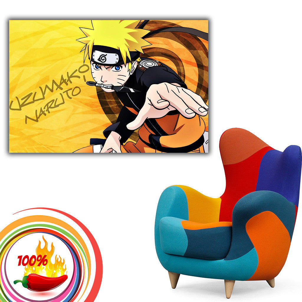 Uzumaki Naruto Anime Poster – My Hot Posters