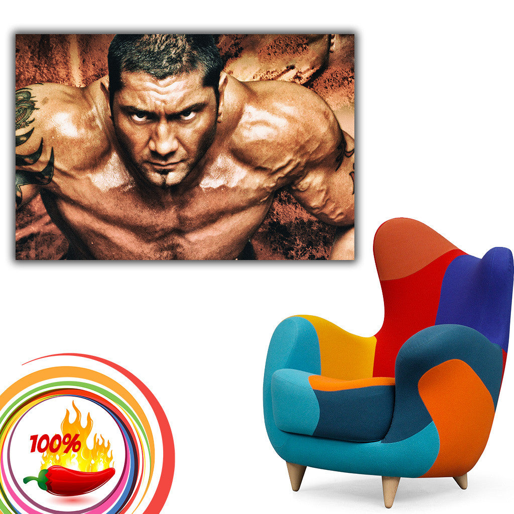 Dave Bautista (Mma, Wrestler) Actor Poster - Lost Posters