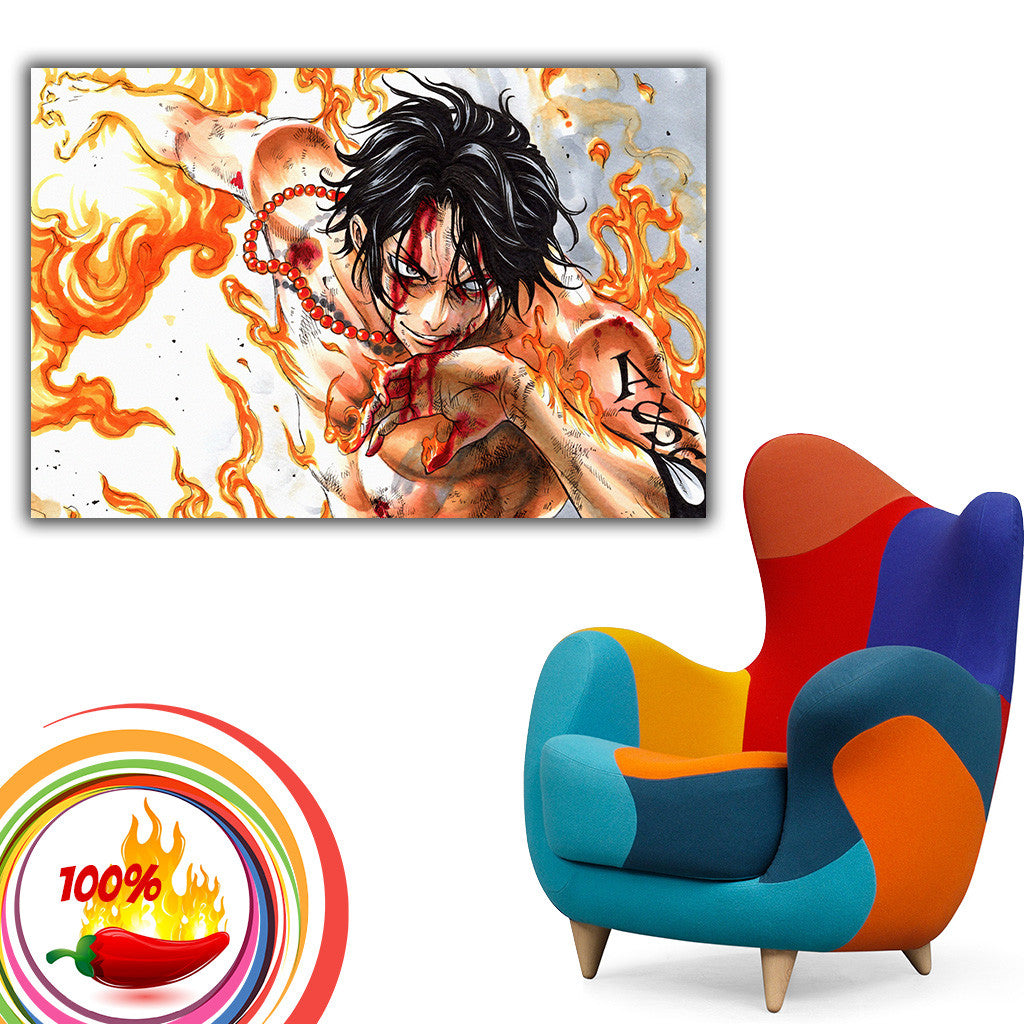MRFSY One Piece Anime Ace Sabo Luffy Wallpapers Wall Art Photo Wall Art  Poster for Nursery or Kids Room Home Decor，Not Include Frame  20x30inch(50x75cm) : Amazon.co.uk: Home & Kitchen