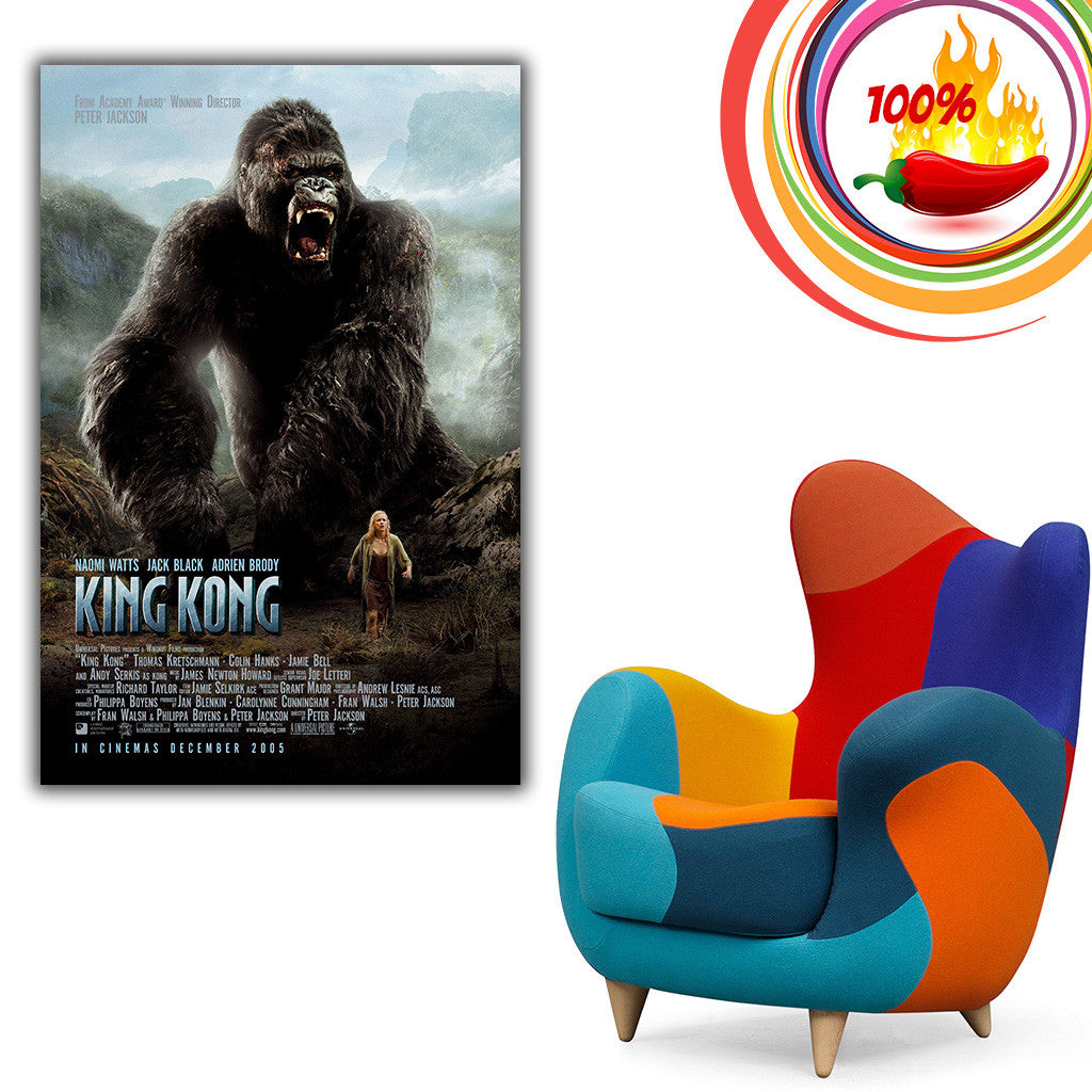 peter jacksons king kong movie poster