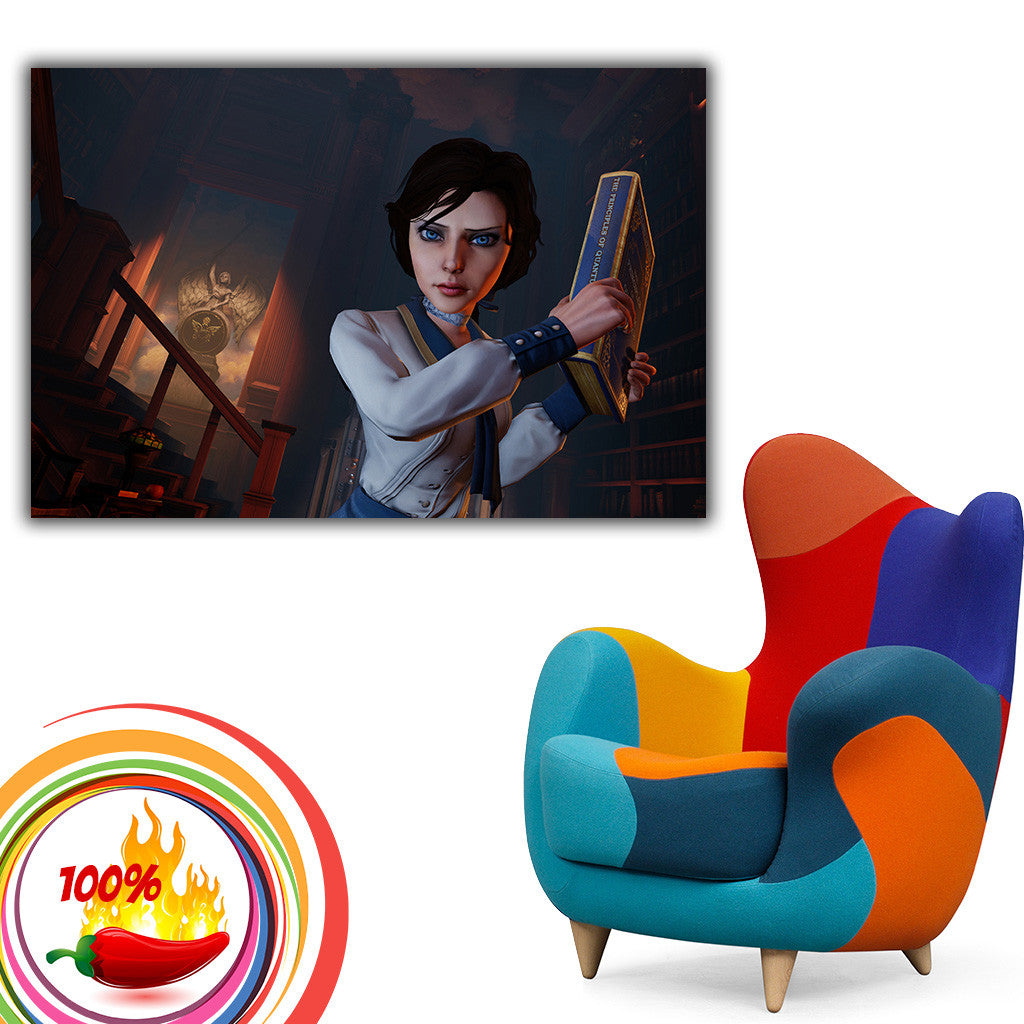 Bioshock Infinite Elizabeth Chibi - Bioshock Infinite Video Game - Posters  and Art Prints