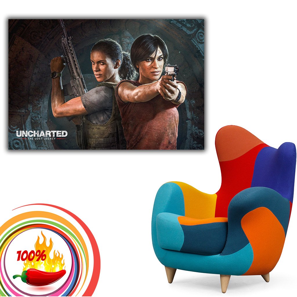 Poster, Quadro Uncharted - The Lost LegacyCover em