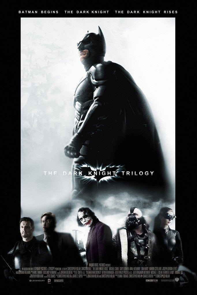 the dark knight rises batman poster