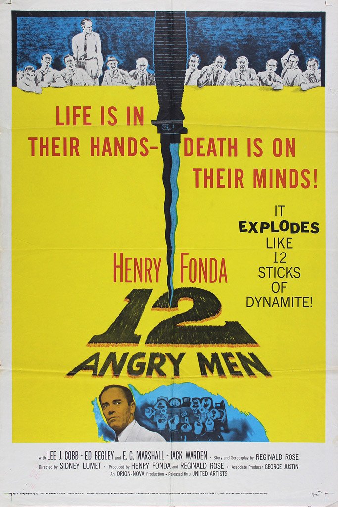 12 Angry Men (1957) IMDB Top 250 Poster