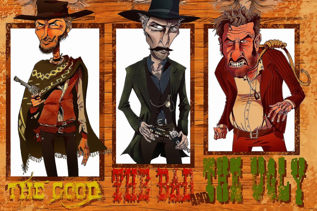 The Good, the Bad and the Ugly (1966) Movie Poster