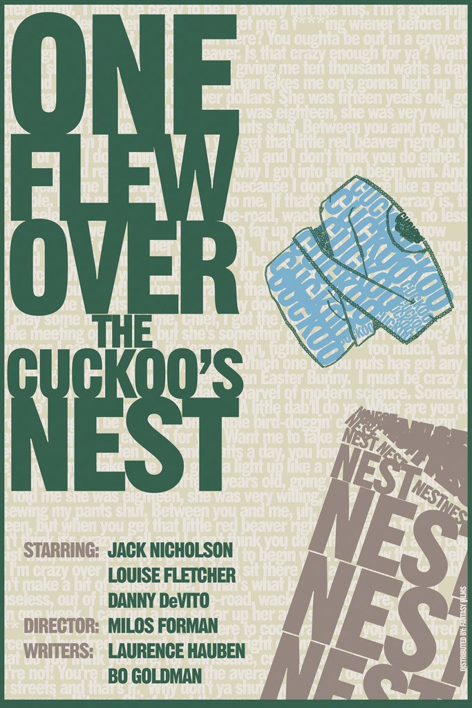 One Flew Over the Cuckoo's Nest (1975) Movie Poster