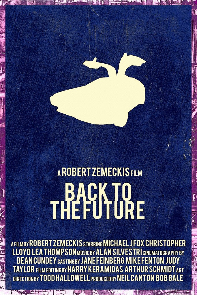 Back to the Future (1985) IMDB Top 250 Poster
