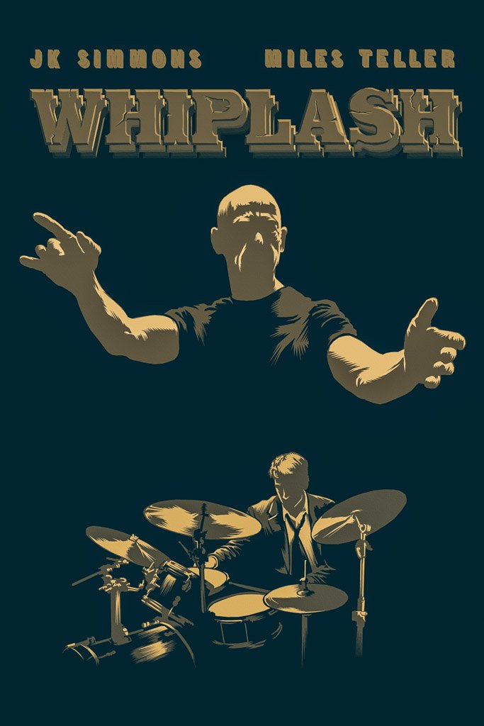 Whiplash (2014) Film Poster – My Hot Posters1
