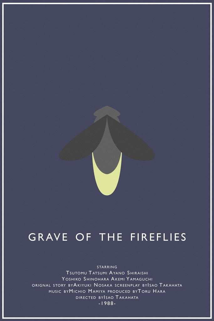 Grave of the Fireflies (1988) Movie Poster – My Hot Posters