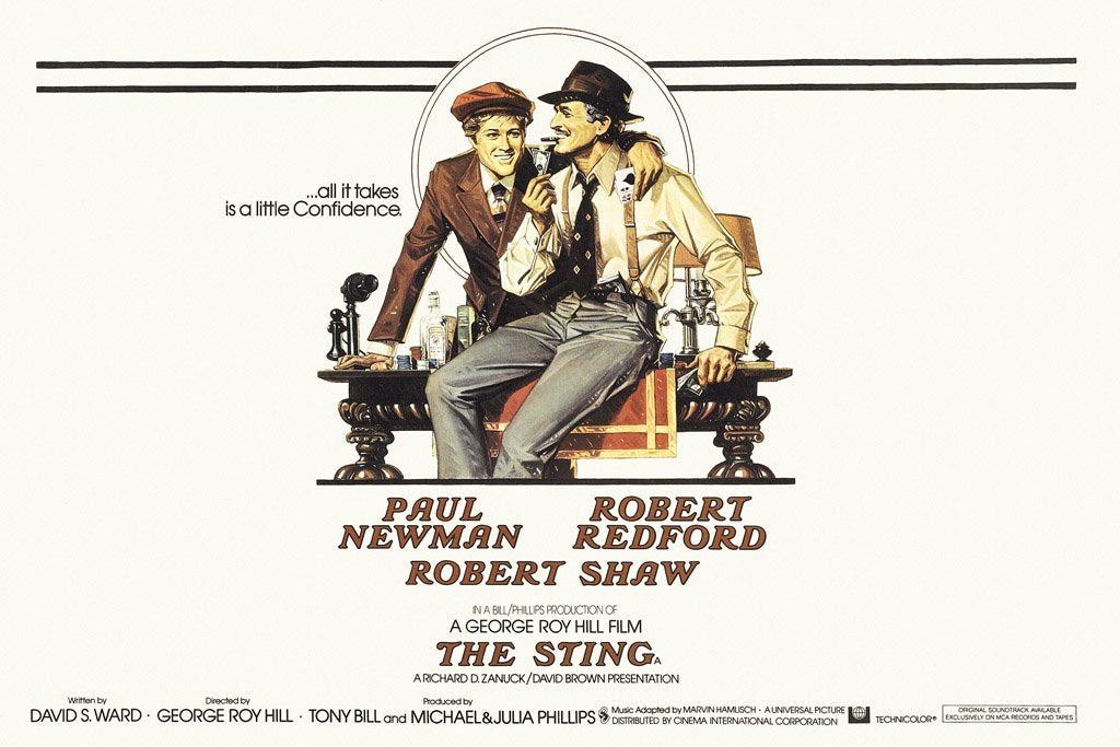 The Sting (1973) IMDB Top 250 Poster – My Hot Posters