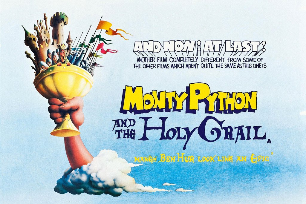 Monty Python and the Holy Grail (1975) IMDB Top 250 Poster