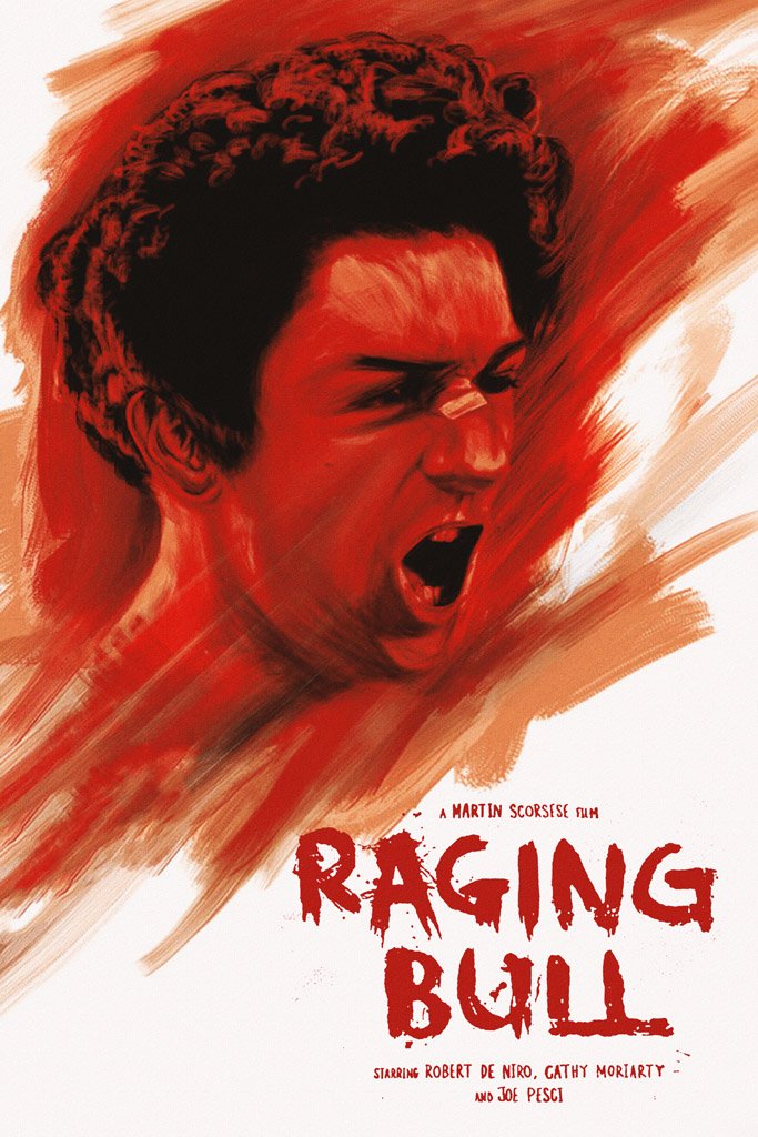 Raging Bull (1980) IMDB Top 250 Poster