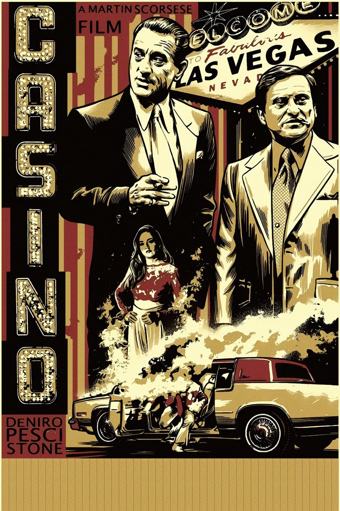 Casino (1995) Movie Poster – My Hot Posters