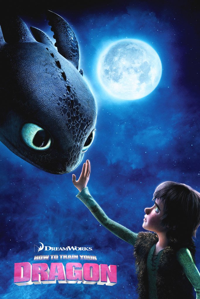 How to Train Your Dragon (2010) Movie Poster