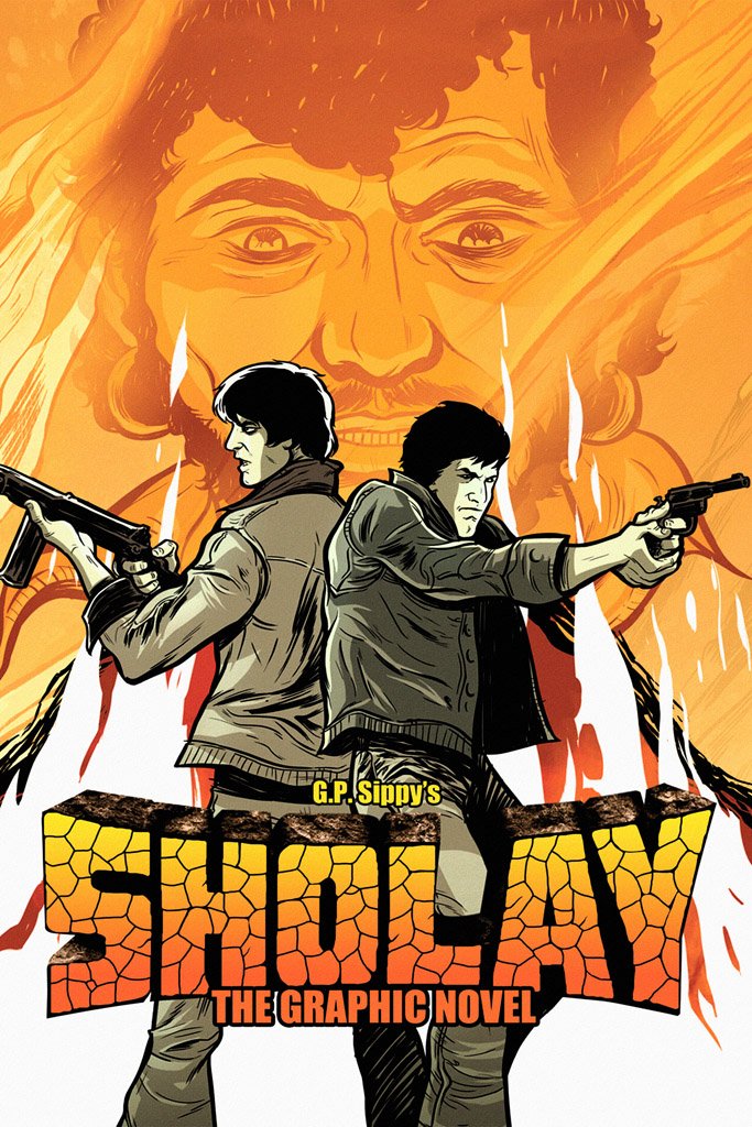 Sholay (1975) Poster