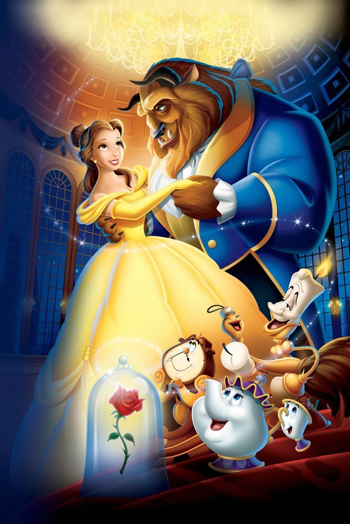 Beauty and the Beast (1991) Movie Poster