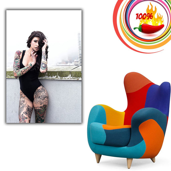 Angela Mazzanti Hot Tattooed Girl Poster – My Hot Posters