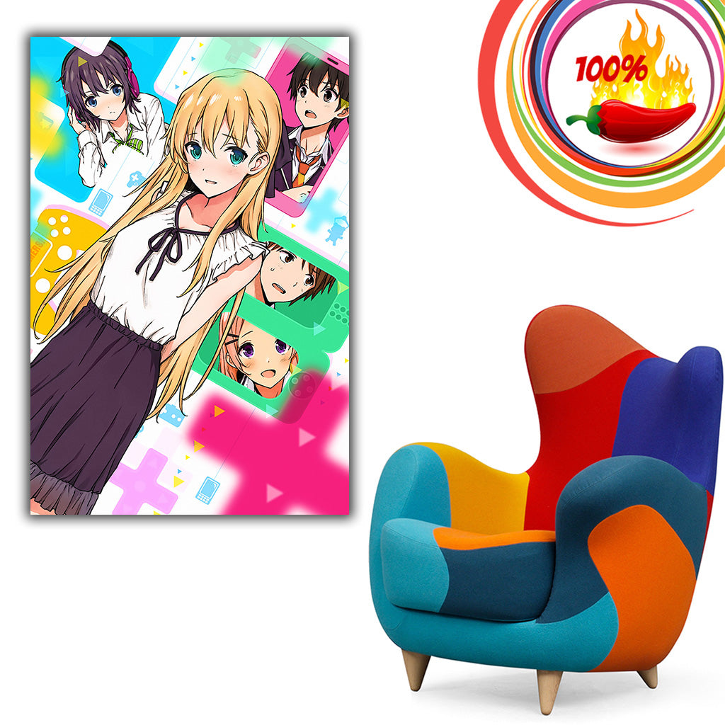 Anime Gamers! HD Wallpaper