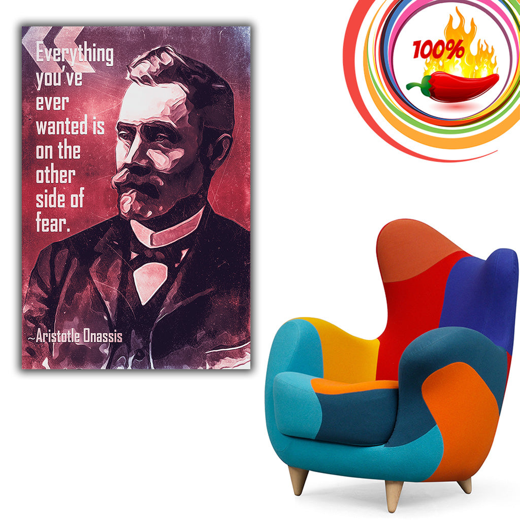 George Addair George Addair Quote Everything You've Ever Poster – My Hot Posters