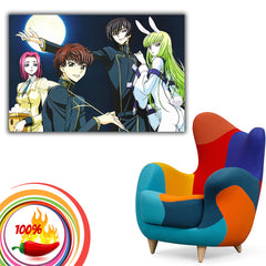 Code Geass Zero Lelouch Japanese Anime Series Poster – My Hot Posters