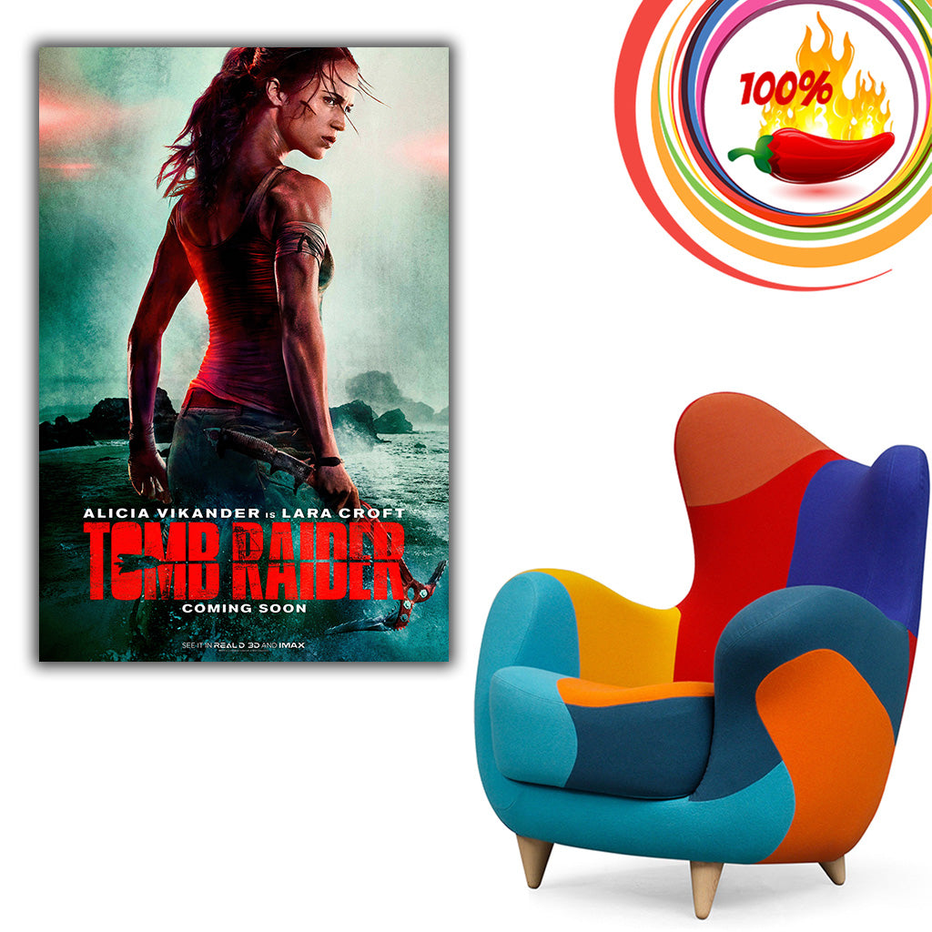 Poster Tomb Raider - A Origem - Opção 3, no QueroPosters.com