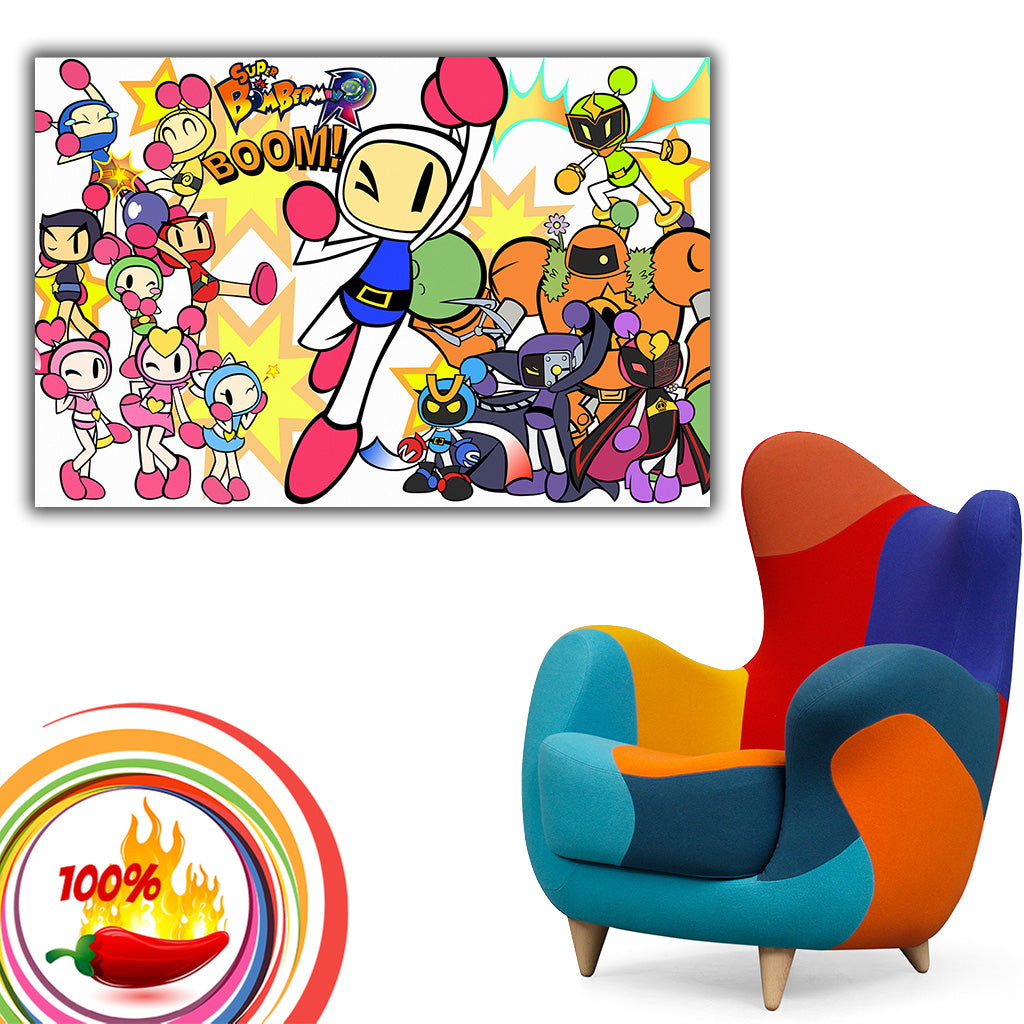 Bomber Woof Super Bomberman R Style Poster for Sale by pkVortex