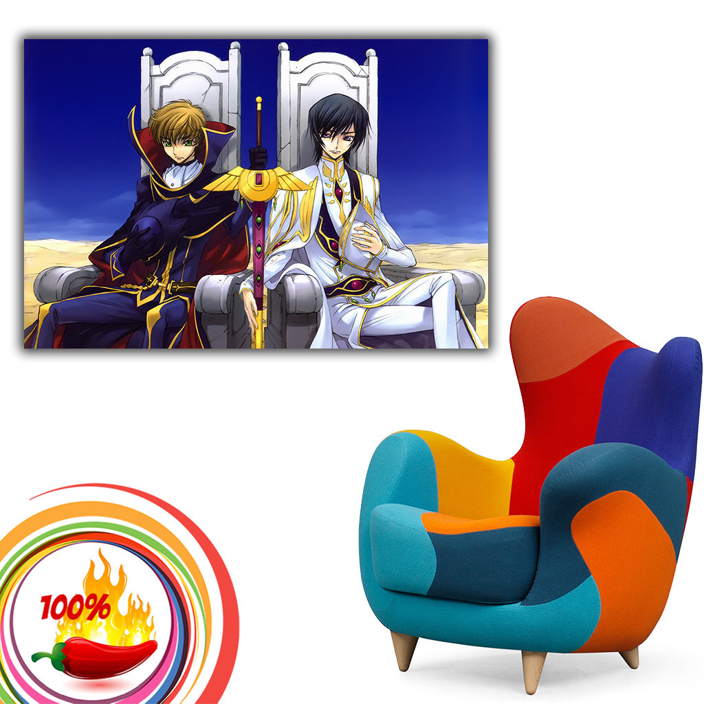 Lelouch Lamperouge Code Geass Anime Paint By Numbers - Numeral