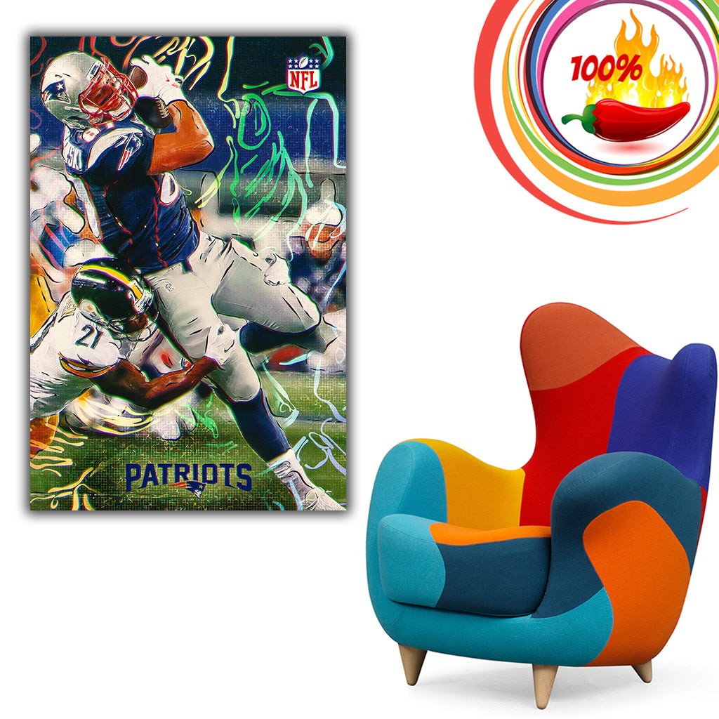 NFL New England Patriots - Logo 21 Poster