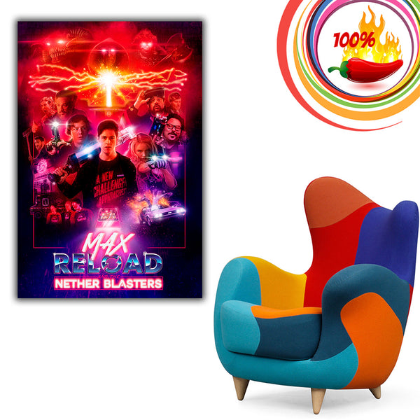 Max Reload and The Nether Blasters Movie Poster – My Hot Posters