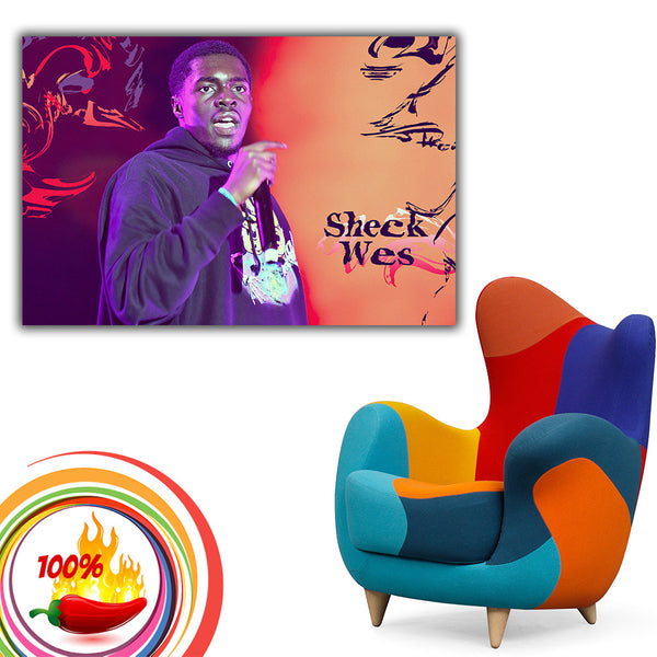 Sheck Wes Rapper Hip Hop Poster – My Hot Posters
