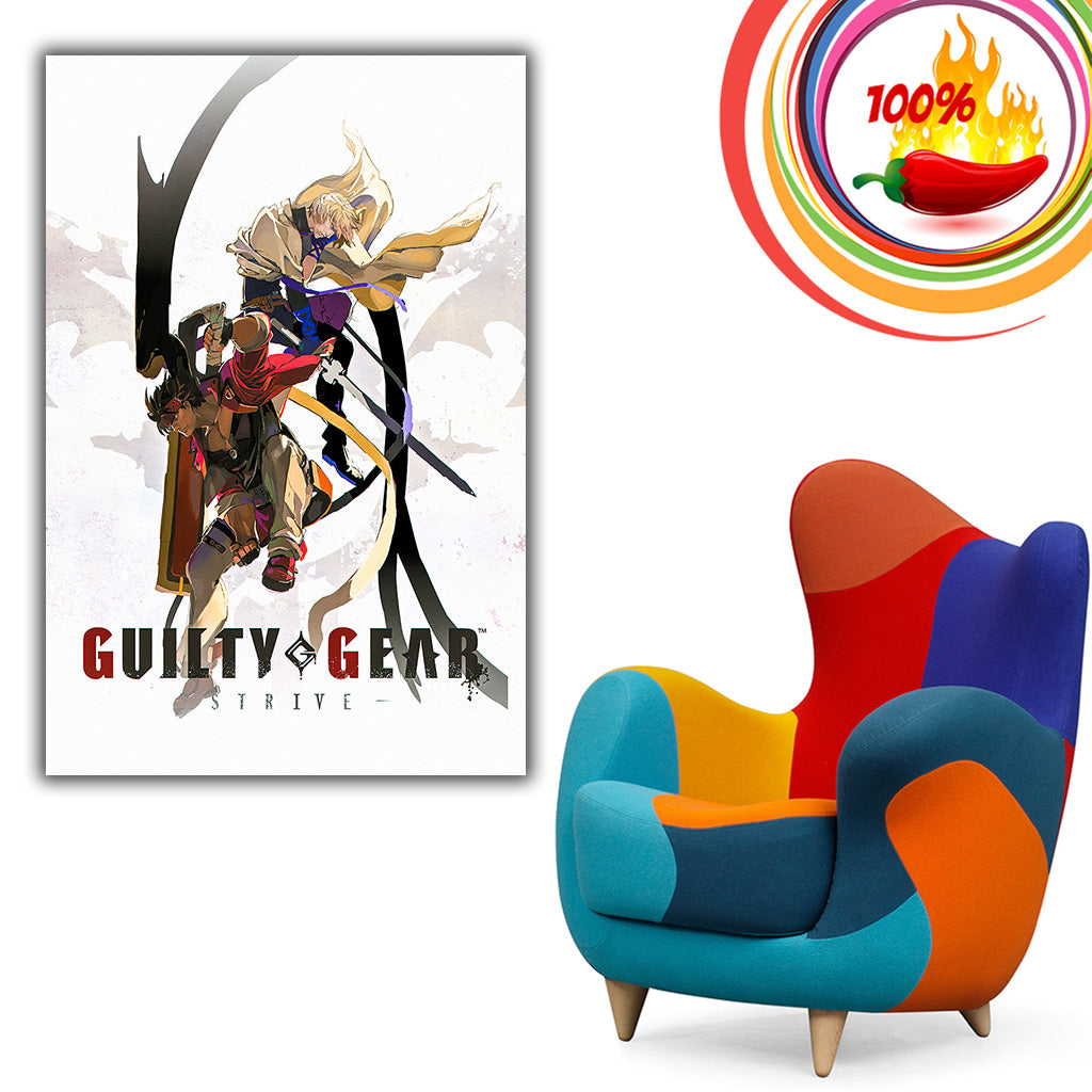 guilty gear strive poster Guilty Gear -Strive- Game Poster – My Hot Posters