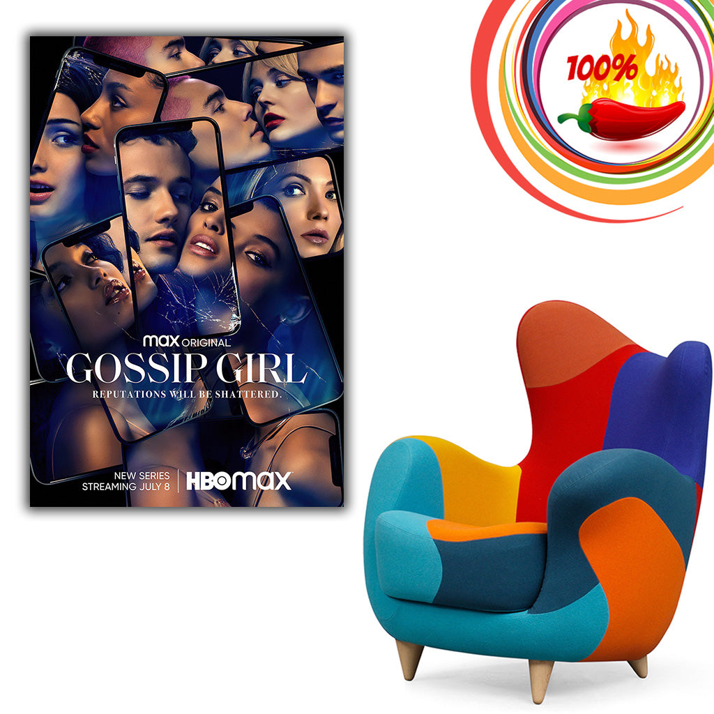Gossip Girl Tv Show Poster Gossip Girl Print Cinema Wall Art Digital Print  TV Posters Poster Gifts Fashion Poster 