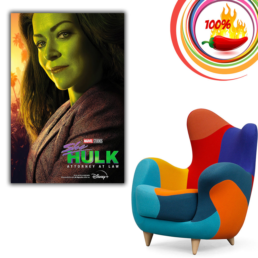 She-Hulk Movie Poster New Film Wall Art Picture Print 24x36inch