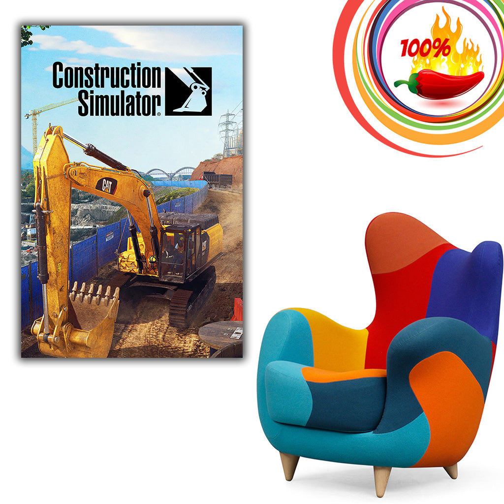 Simulation Posters Construction Simulator Extended Edition Game Poster – My Hot Posters