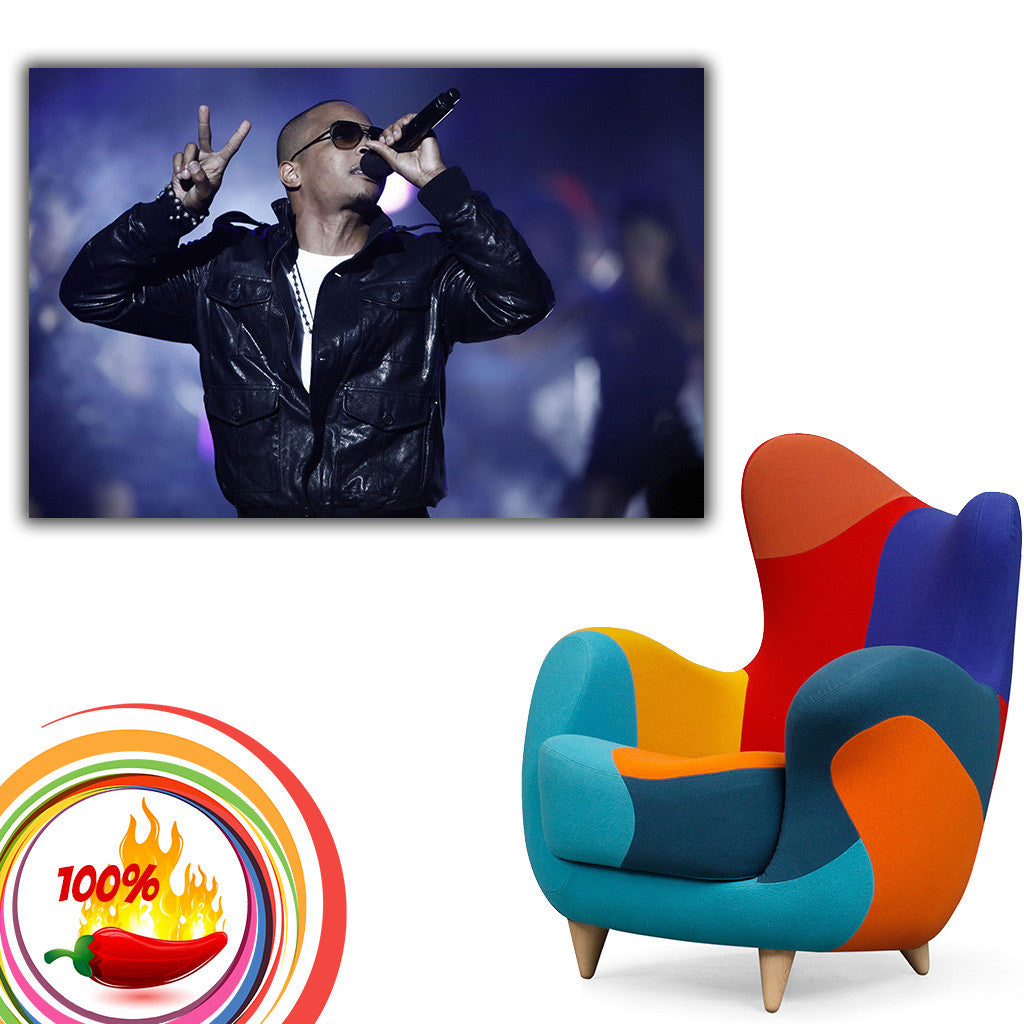 Ti Rapper Decor T.I. Rapper Music Hip-Hop Poster – My Hot Posters