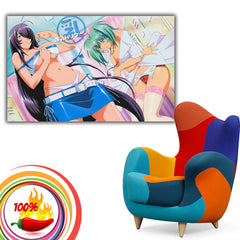  Anime Posters Shin Ikki Tousen Anime Girl Poster Cool Posters  Canvas Wall Art Prints for Wall Decor Room Decor Bedroom Decor Gifts  12x18inch(30x45cm) Unframe-style: Posters & Prints